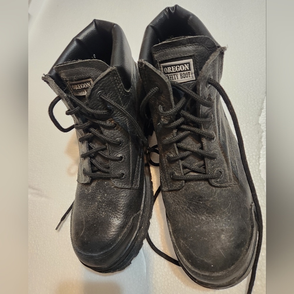 Steel toe boots, working boots